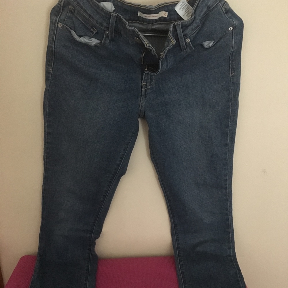 Levi blue jeans